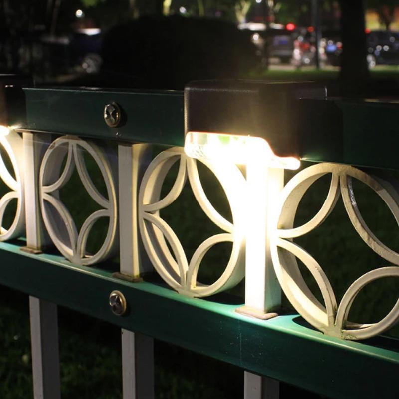 Solenergiladdade lampor "Solar Deck Lights"