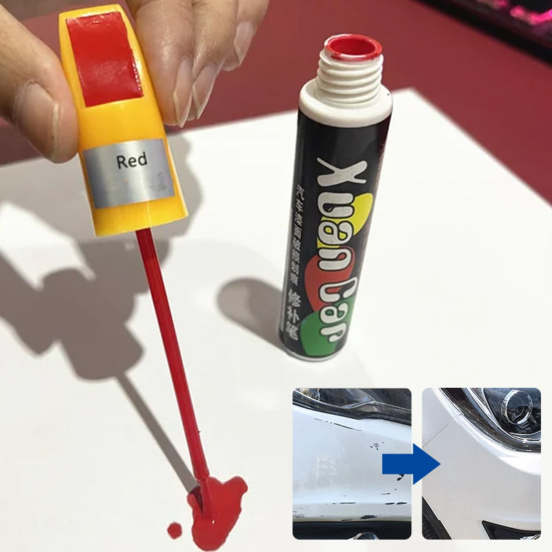 Spray för att dölja repor på bilen