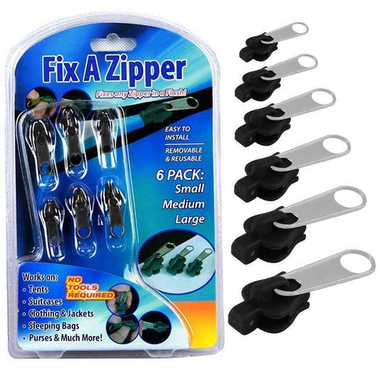 "Fix zipper" för dragkedjor, 6 st.